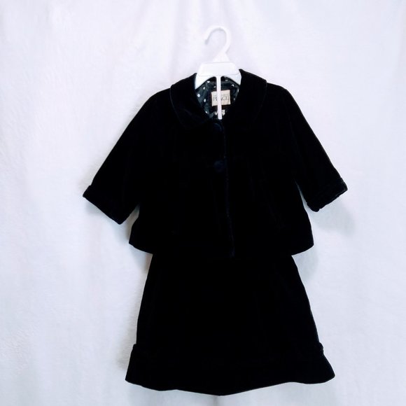 Set - The Place Velvet Jacket and Skirt. - Picture 3 of 8